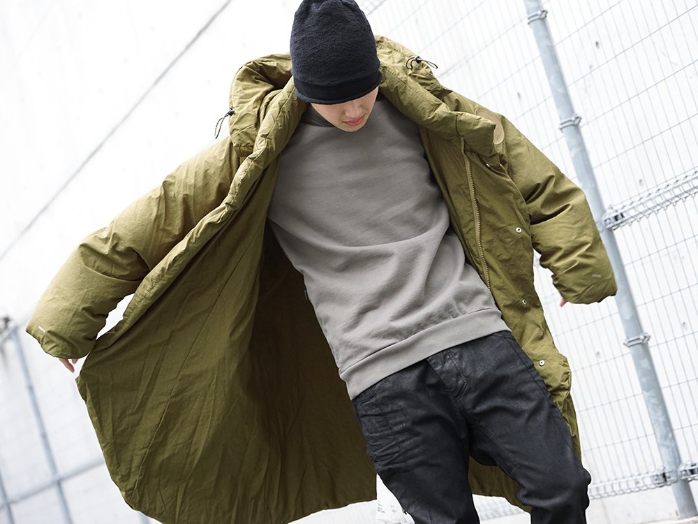 HAMCUS & 11 by BBS & The Viridi-anne 19aw khaki downcoat Styling !! - 2-006
