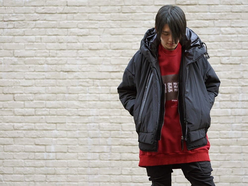 NILøS Black × Deep Red 19aw Styling !! - 2-001