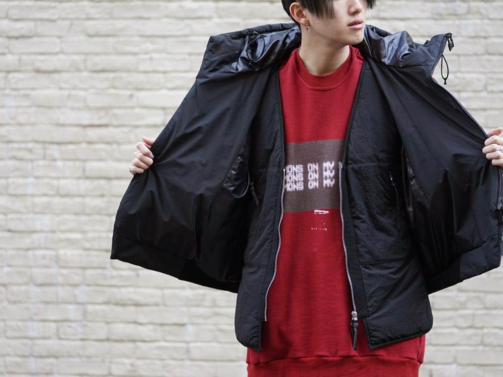 NILøS Black × Deep Red 19aw Styling !! - 2-007