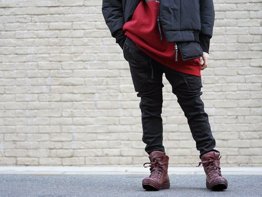 NILøS Black × Deep Red 19aw Styling !! - 3-001