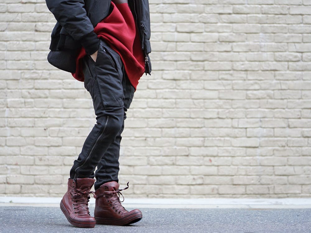 NILøS Black × Deep Red 19aw Styling !! - 3-002