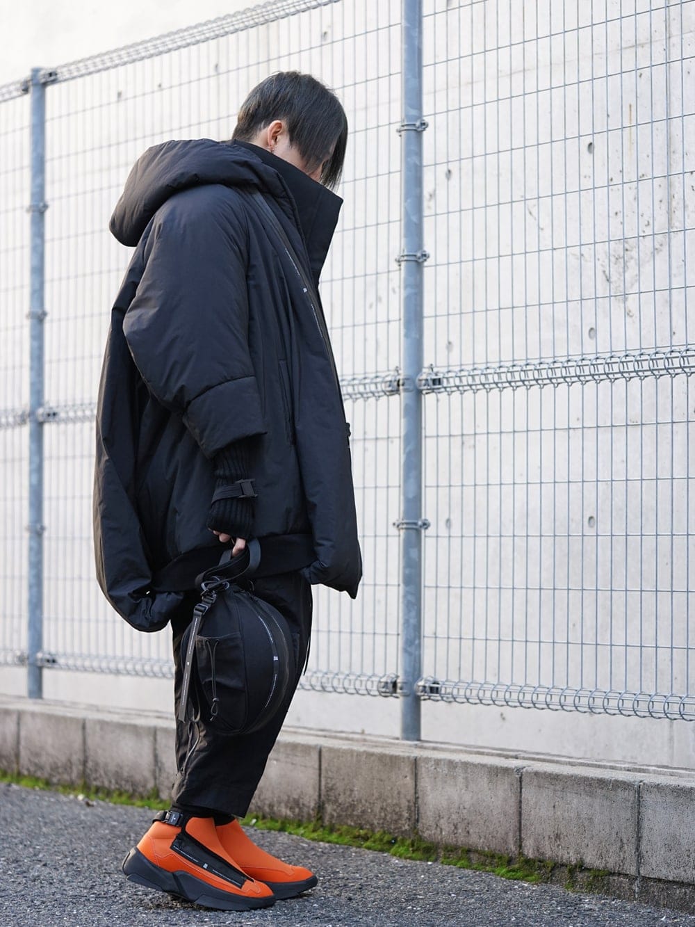 NILøS Balloon Down Hoodie 19aw Styling !! - 1-002