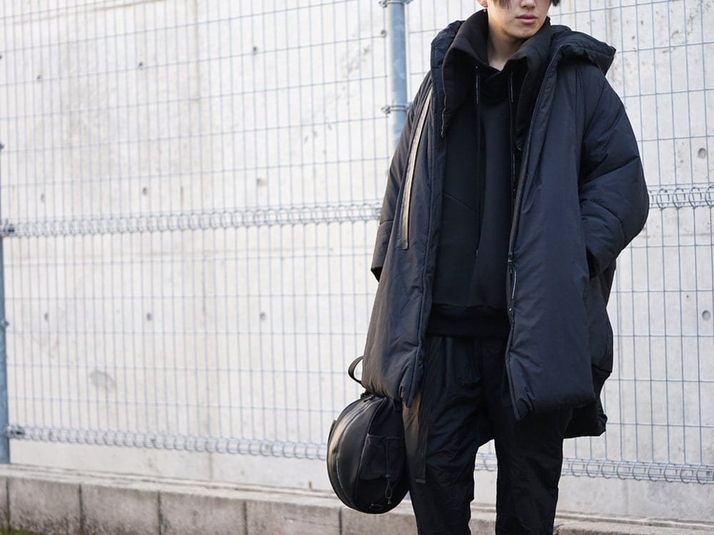 NILøS Balloon Down Hoodie 19aw Styling !! - 2-001