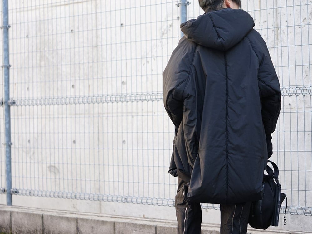 NILøS Balloon Down Hoodie 19aw Styling !! - 2-002