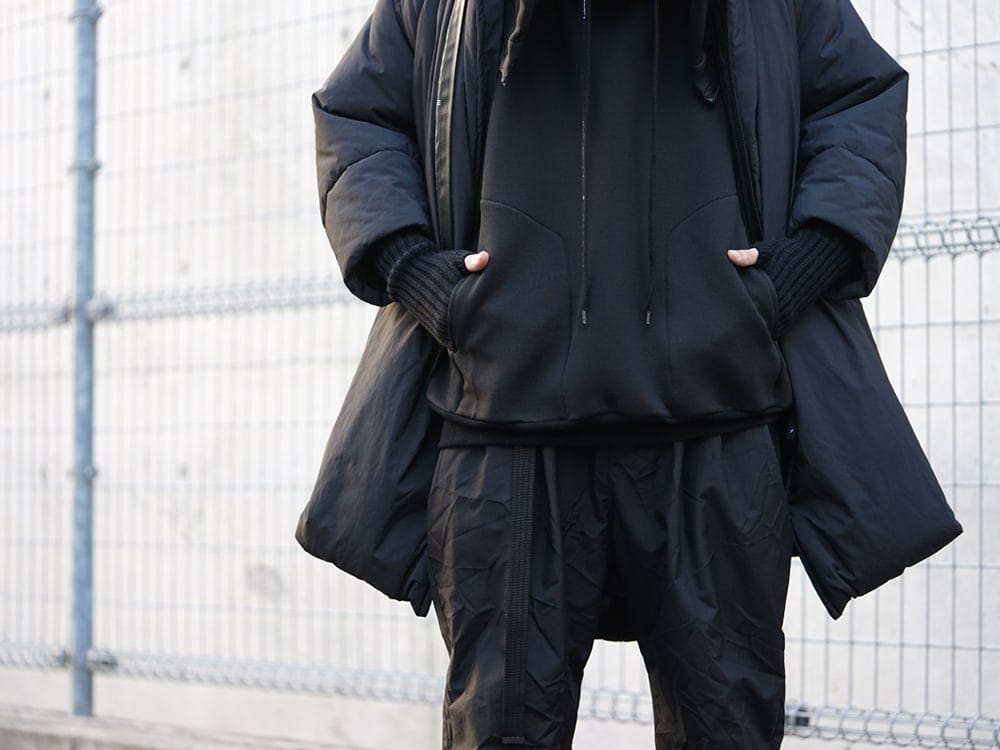 NILøS Balloon Down Hoodie 19aw Styling !! - 2-004