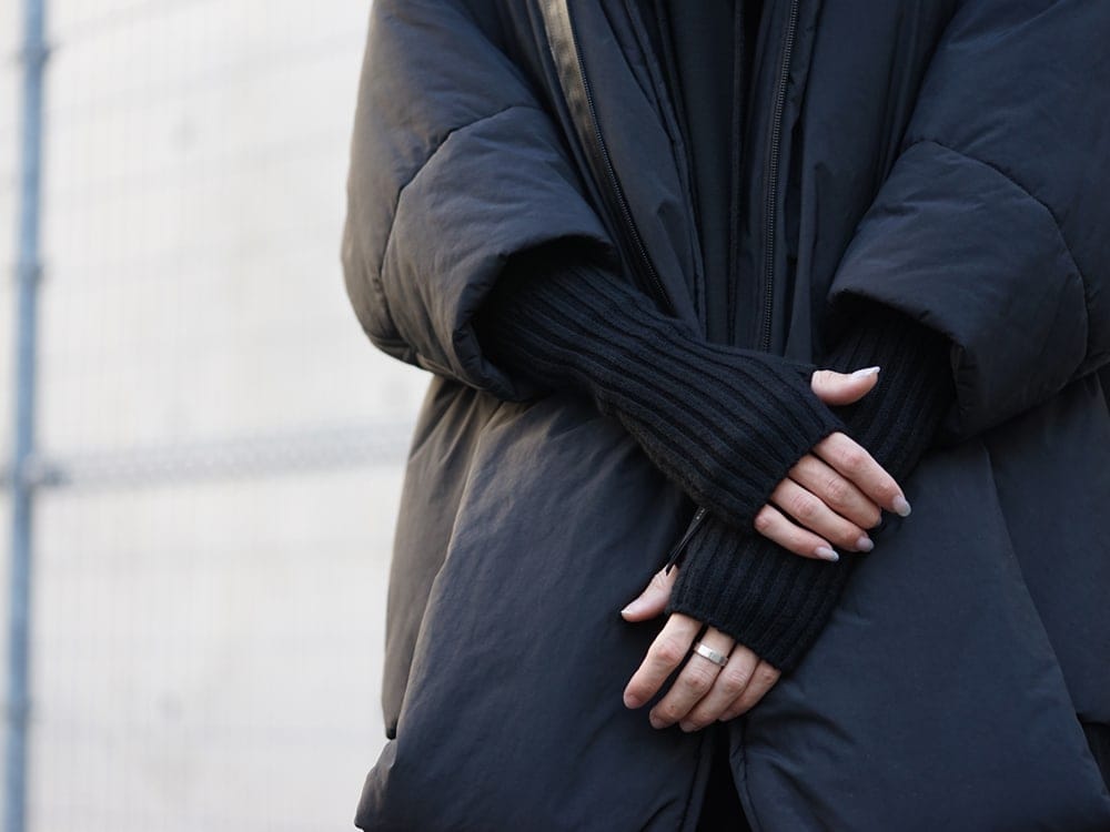 NILøS Balloon Down Hoodie 19aw Styling !! - 2-006