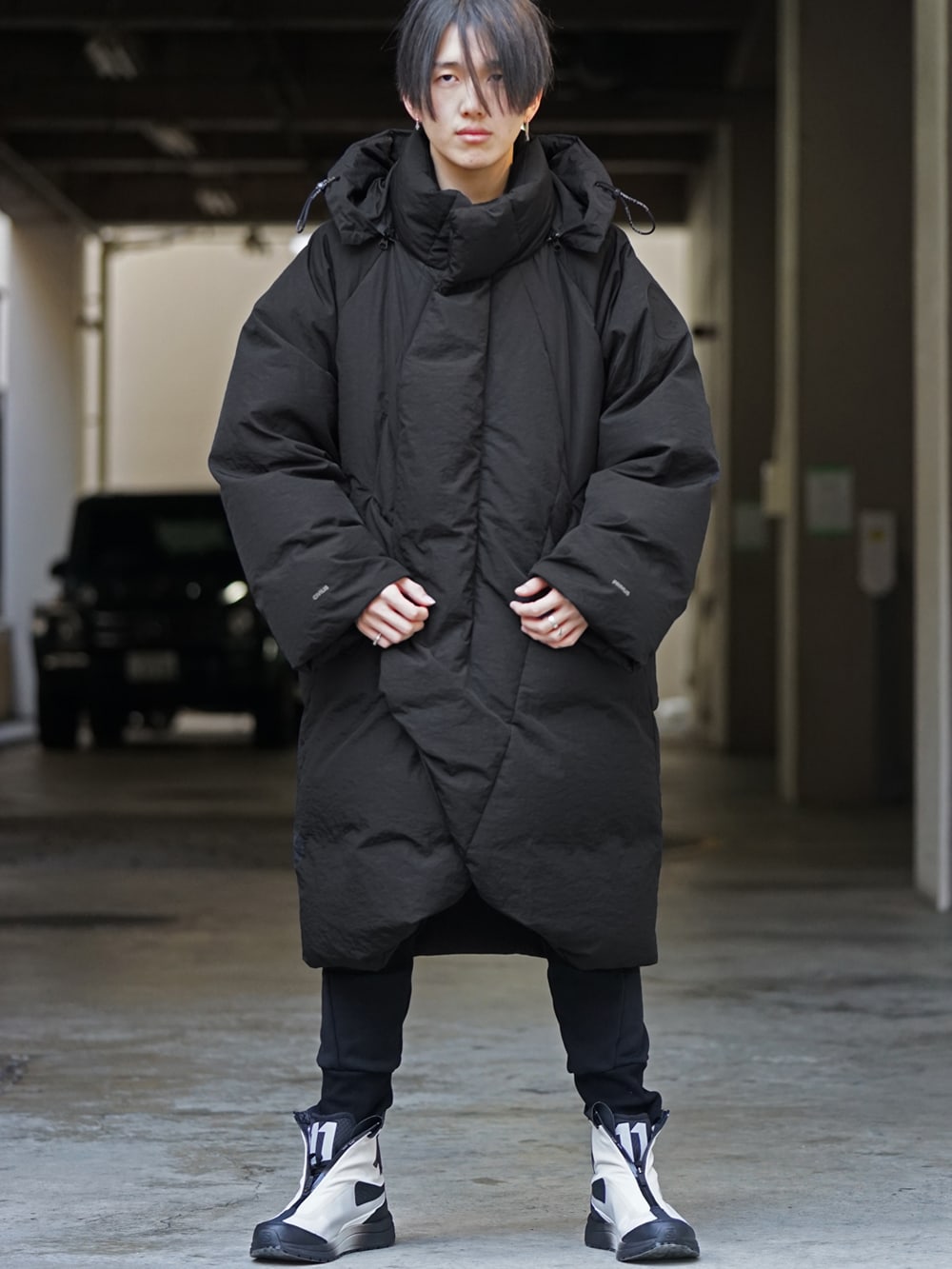 HAMCUS × NILøS Classical Black Autumn Winter Styling !! - 4-001