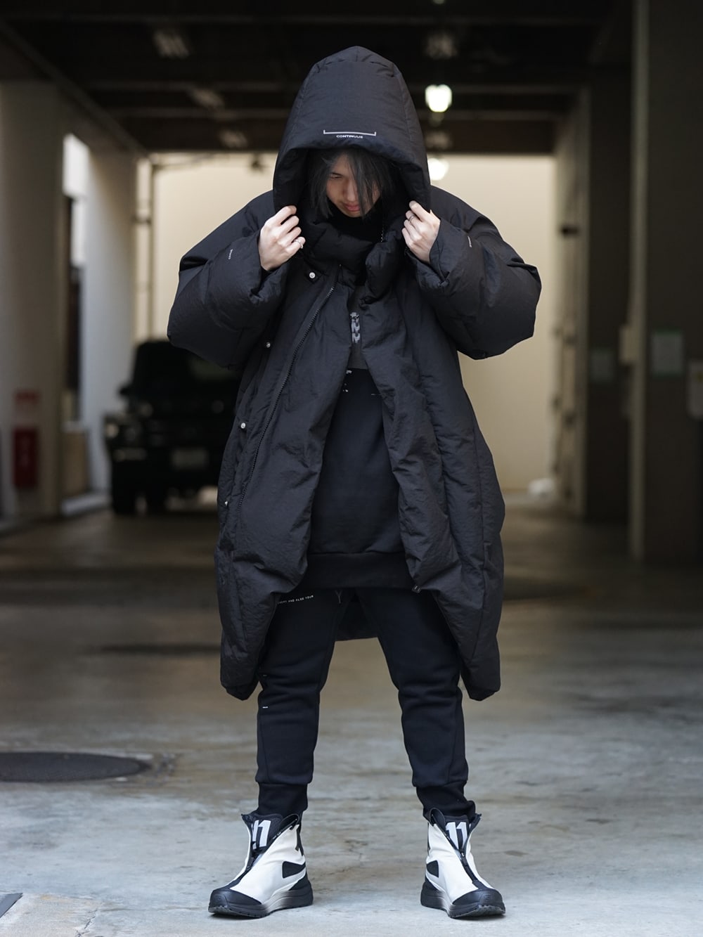 HAMCUS × NILøS Classical Black Autumn Winter Styling !! - 2-003