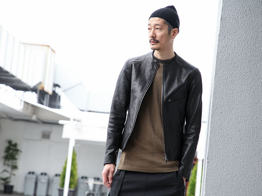 .LOGY kyoto The Viridi-anne【 LEATHER RIDERS 】GATHER JOGGER PANTS STYLING!!! - 2-001