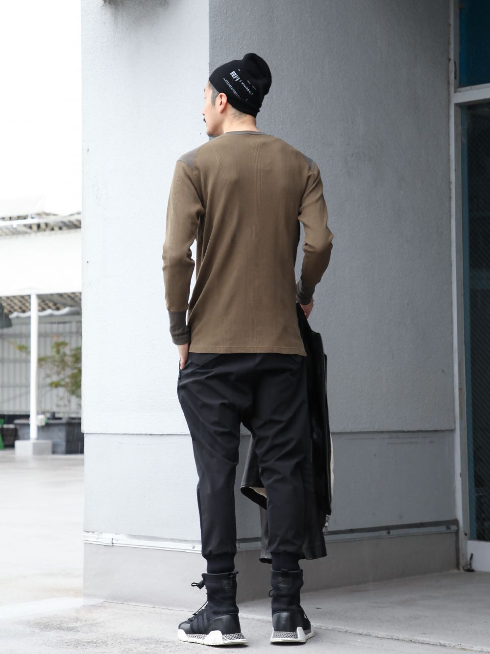 .LOGY kyoto The Viridi-anne【 LEATHER RIDERS 】GATHER JOGGER PANTS STYLING!!! - 3-003