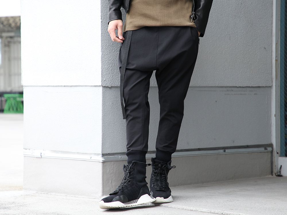 .LOGY kyoto The Viridi-anne【 LEATHER RIDERS 】GATHER JOGGER PANTS STYLING!!! - 4-001