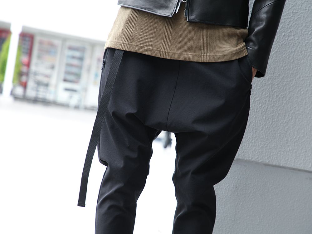 .LOGY kyoto The Viridi-anne【 LEATHER RIDERS 】GATHER JOGGER PANTS STYLING!!! - 4-003