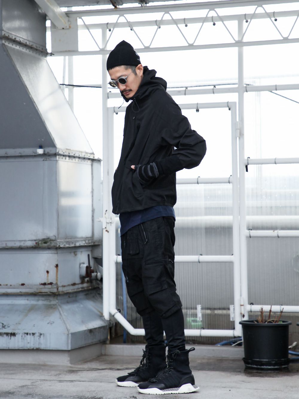 .LOGY kyoto The Viridi-anne【 RIGARDS collaboration sunglasses 】Mountain parka Styling!!! - 4-001