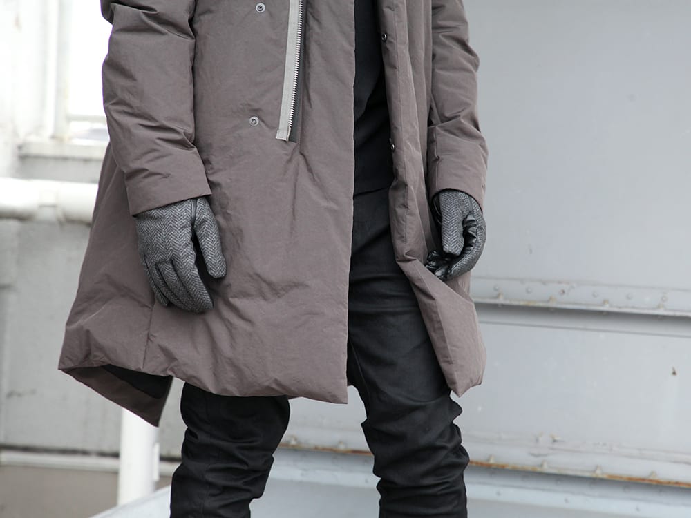 .LOGY kyoto ATTACHMENT Pe Ny Peachskin hooded down coat  STYLE!! - 2-003