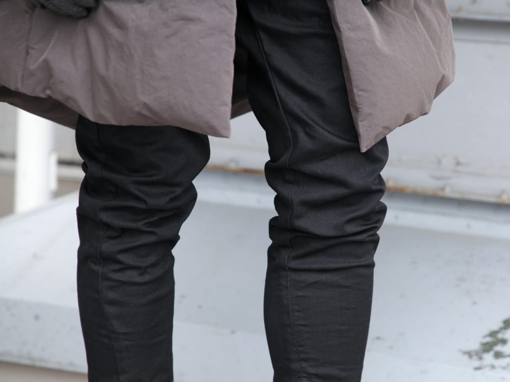 .LOGY kyoto ATTACHMENT Pe Ny Peachskin hooded down coat  STYLE!! - 3-002