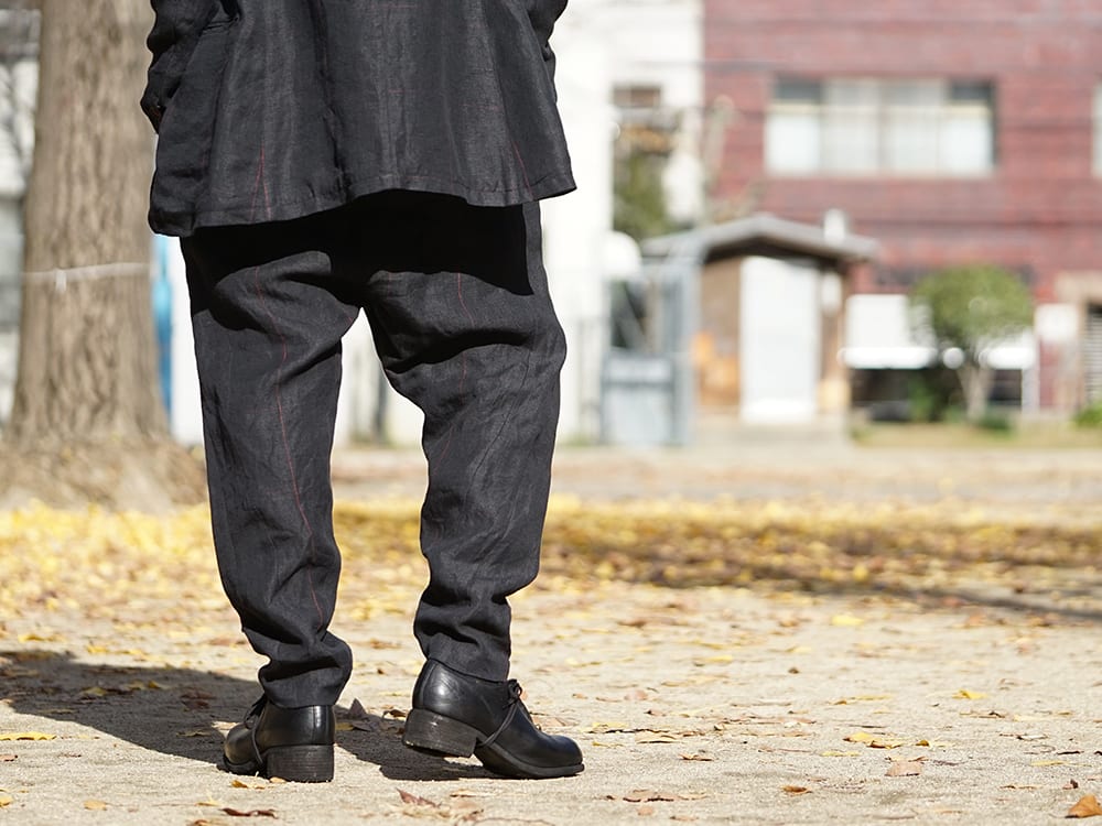 NUDE:MM Black × Red 20ss Set Up Styling !! - 3-002