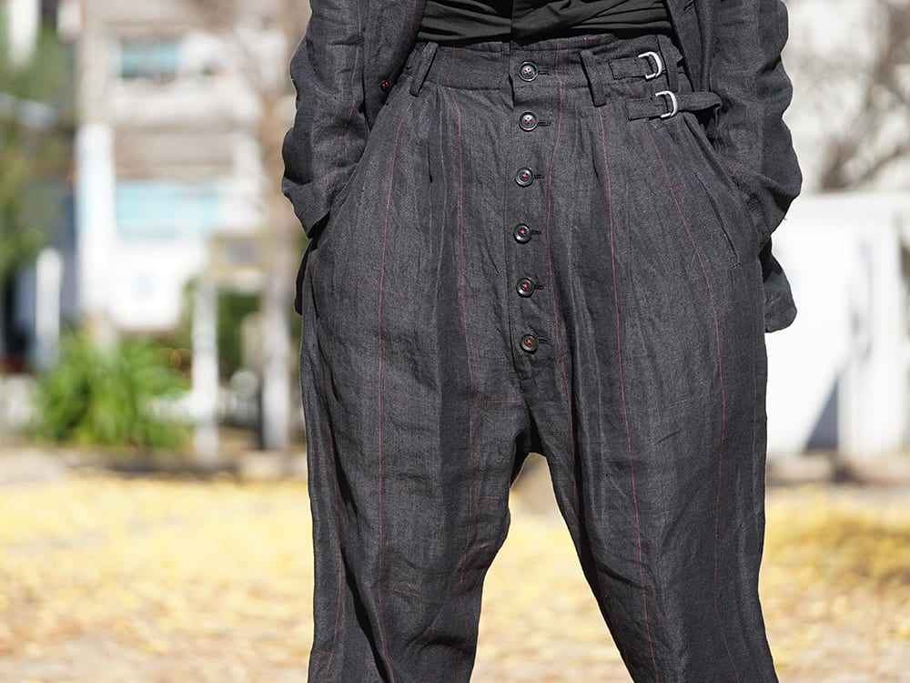 NUDE:MM Black × Red 20ss Set Up Styling !! - 3-003