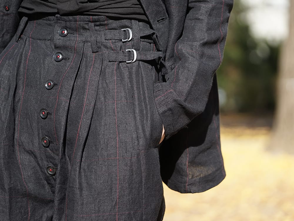 NUDE:MM Black × Red 20ss Set Up Styling !! - 3-004