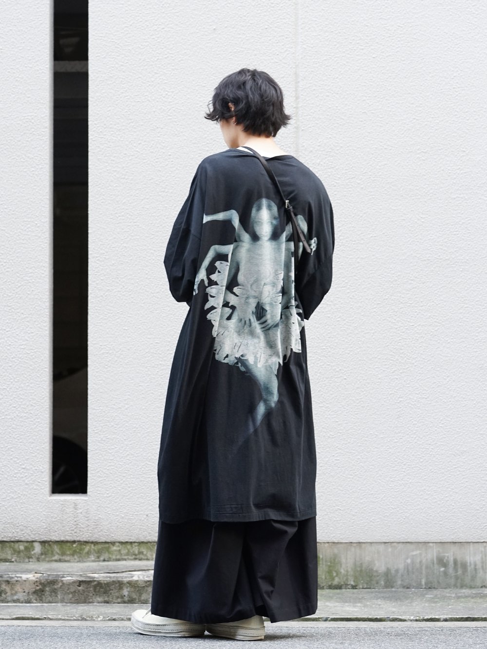 Yohji Yamamoto - ヨウジヤマモト 20SS Suzume Uchida Print T shirt 