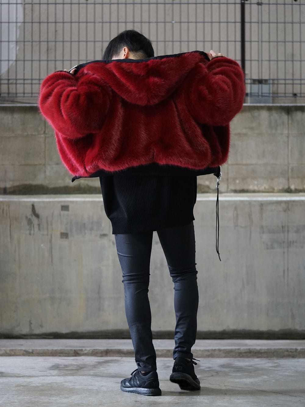 CAVIALE Fur Lined Reversible Hoodie Restock !! - 2-005