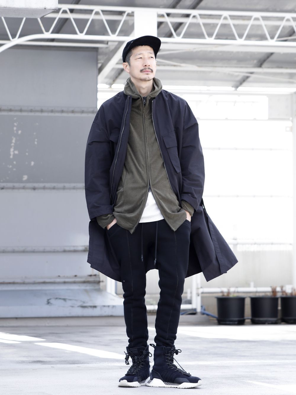 .LOGY kyoto The Viridi-anne 【 Collarles Coat 】Styling!!! - 1-001