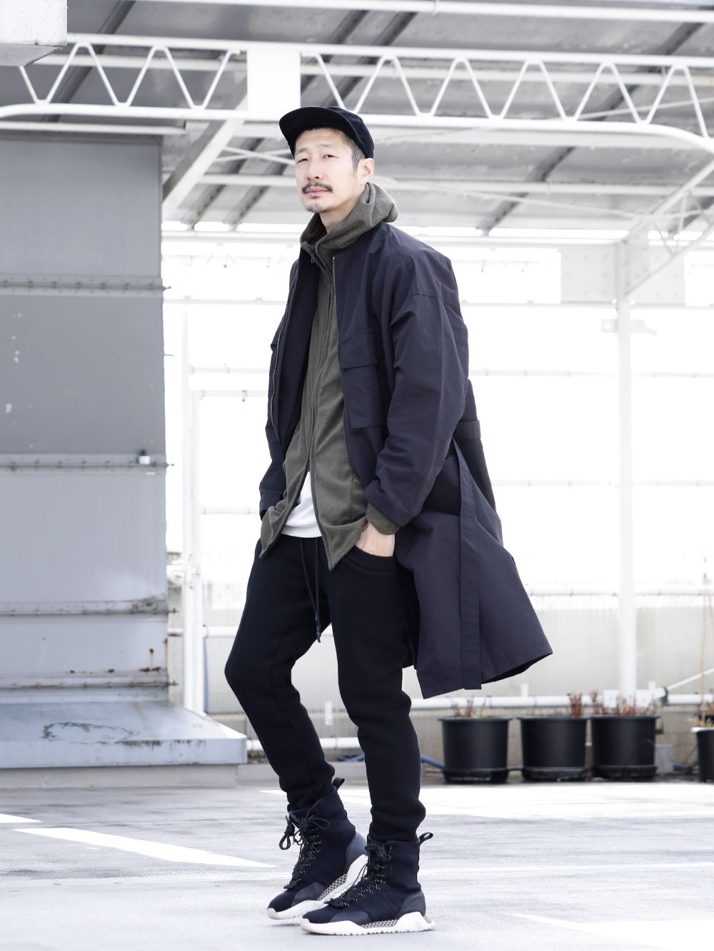 .LOGY kyoto The Viridi-anne 【 Collarles Coat 】Styling!!! - 1-002