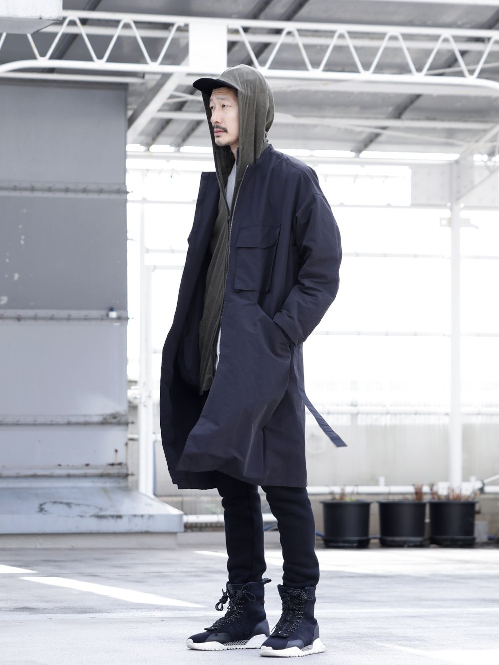 .LOGY kyoto The Viridi-anne 【 Collarles Coat 】Styling!!! - 1-003