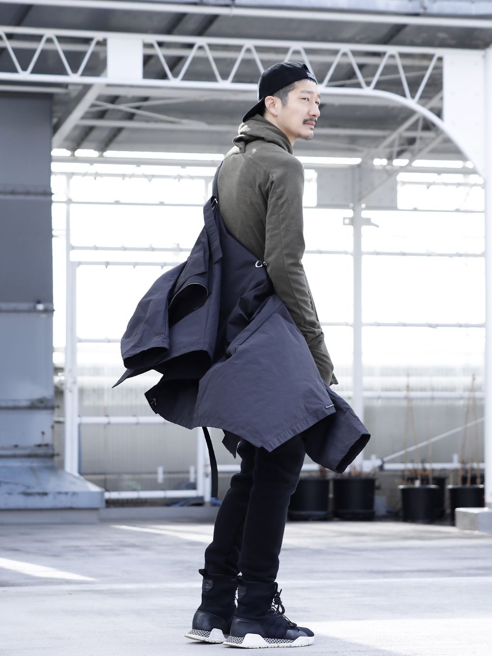 .LOGY kyoto The Viridi-anne 【 Collarles Coat 】Styling!!! - 3-001