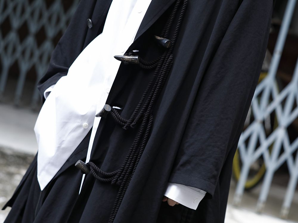 B Yohji Yamamoto 20ss Unisex Coat Style - FASCINATE BLOG