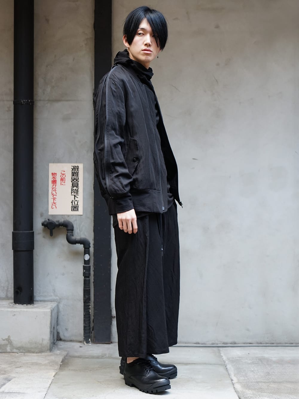 NUDE:MM×D.Hygen All Black mix styling !!  - 1-002
