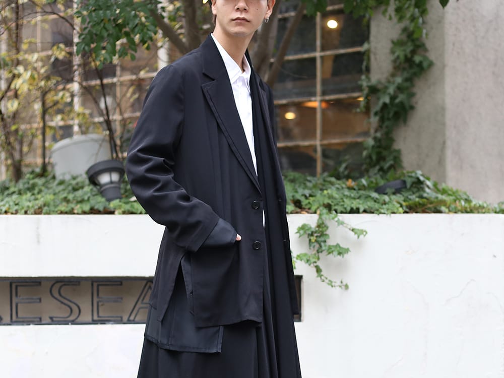 Ground Y 20SS Drape Mulch Layered Styling !! - 2-001