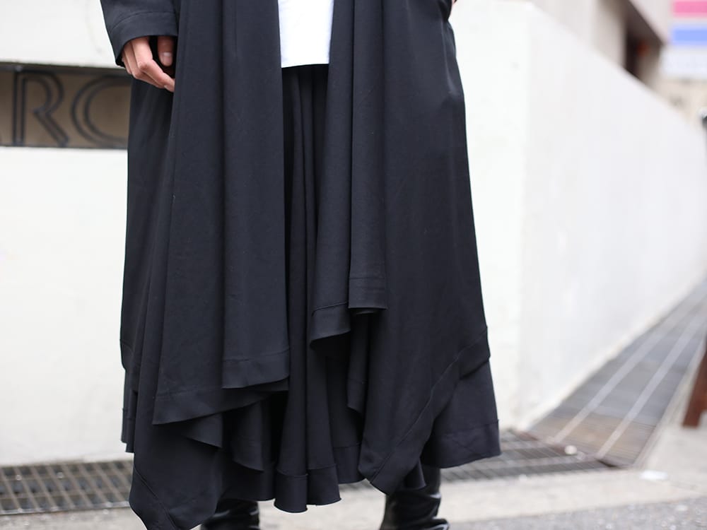 Ground Y 20SS Drape Mulch Layered Styling !! - 3-005