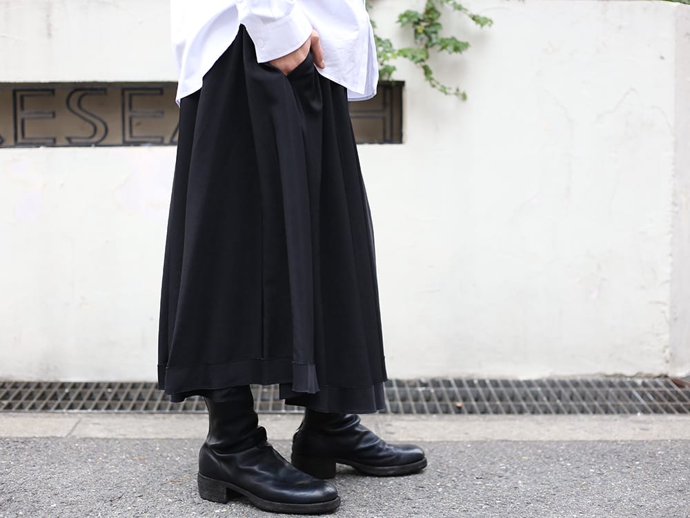 Ground Y 20SS Drape Mulch Layered Styling !! - 4-002