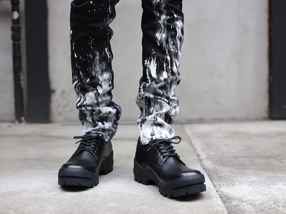 GalaabenD 20SS Military Coat x Bandana print Long shirt Styling - 4-003