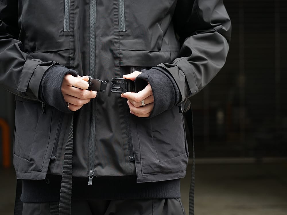 The Viridi-anne Multi detail Military Jacket Styling !! - 3-003