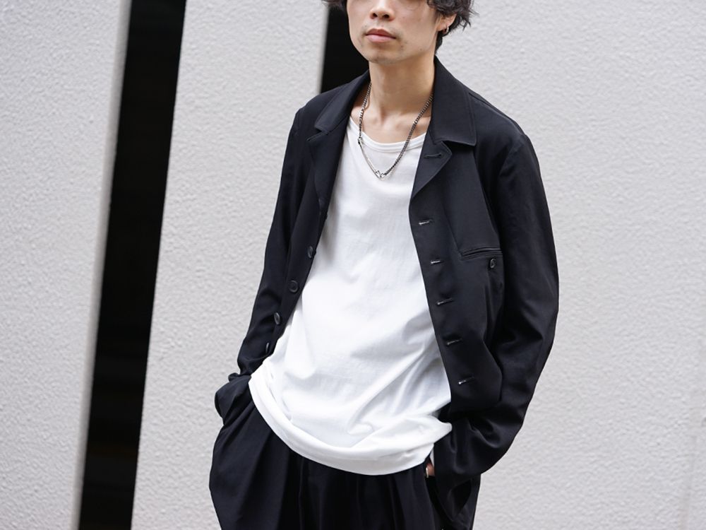 Yohji Yamamoto - ヨウジヤマモト Elegant Work Jacket Style