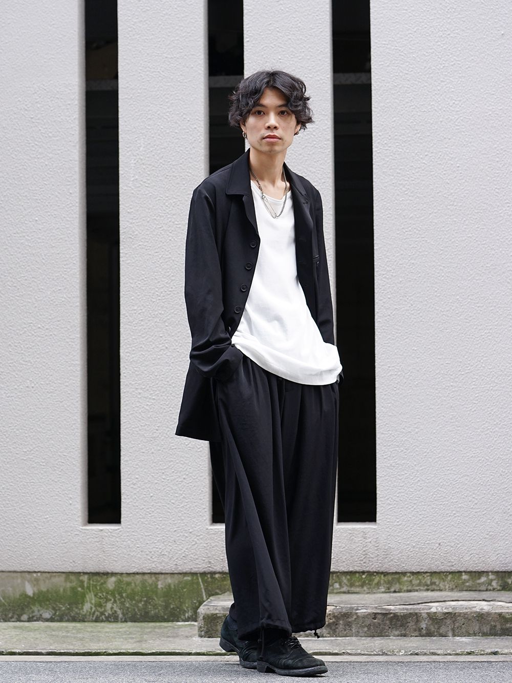 Yohji Yamamoto Elegant Work Jacket Style - 4-001