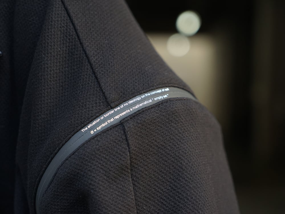 NILøS 20ss Flexibility ZIP Set up Black Styling !! - 3-002