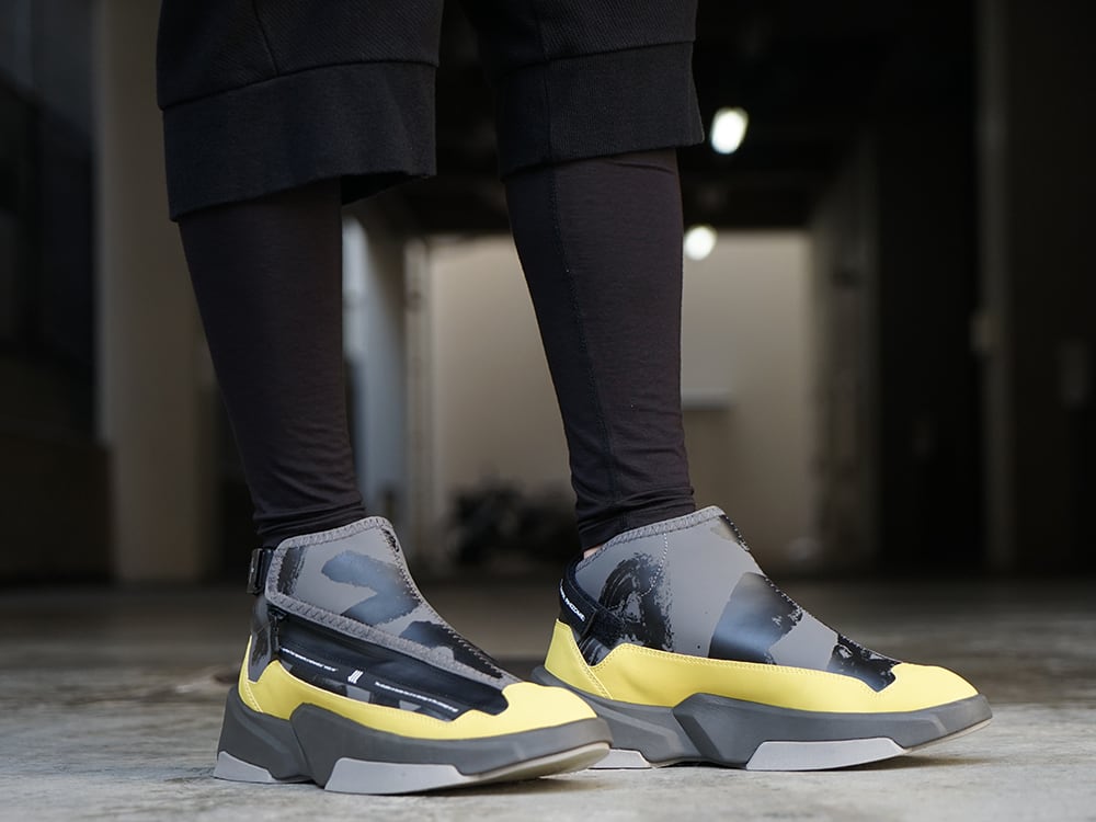 NILøS 20ss Flexibility ZIP Set up Black Styling !! - 4-001