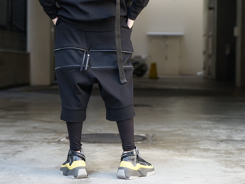 NILøS 20ss Flexibility ZIP Set up Black Styling !! - 4-004