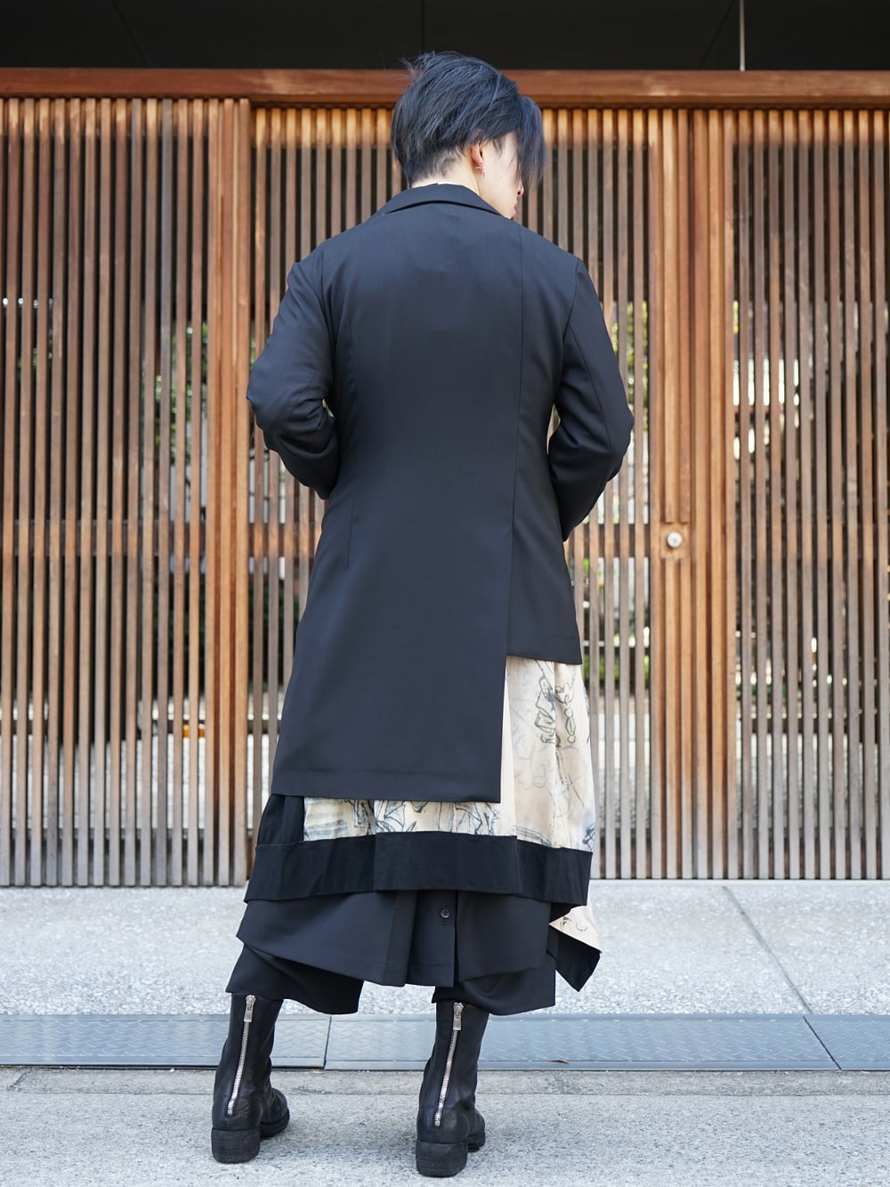 Ground Y x Kyousai Kawanabe drape layered Styling - 1-003