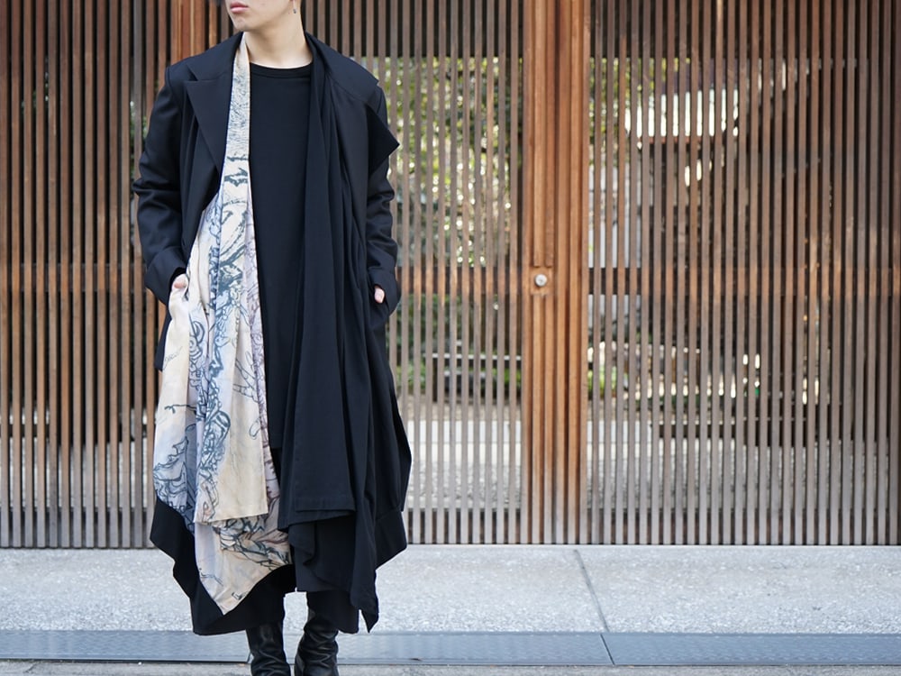 Ground Y x Kyousai Kawanabe drape layered Styling - 2-001