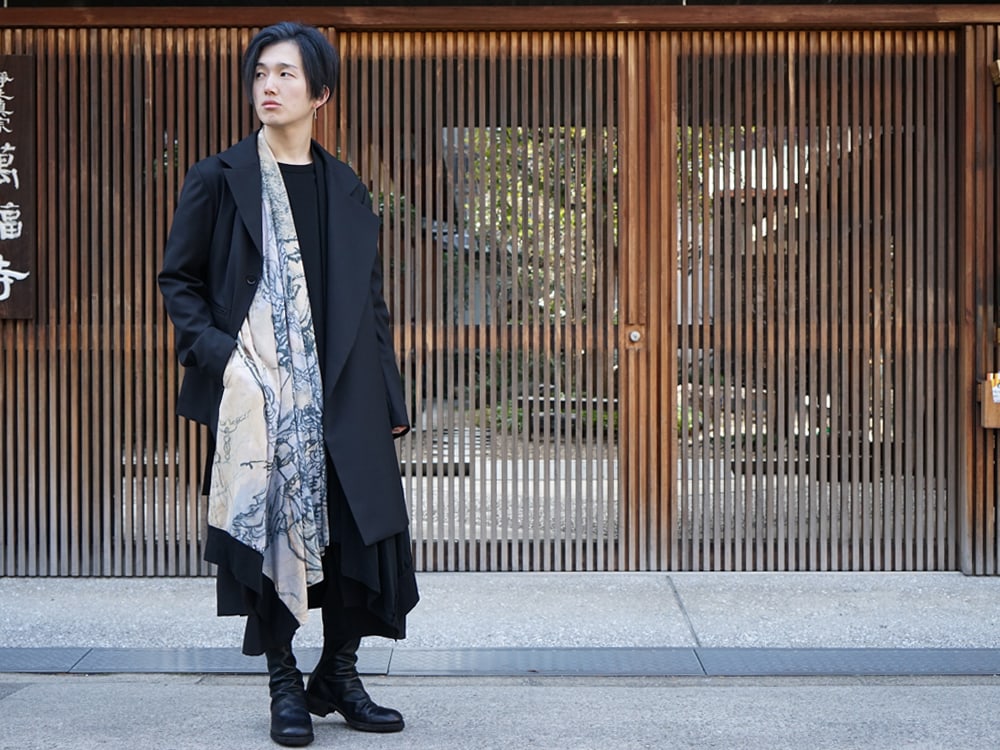 Ground Y x Kyousai Kawanabe drape layered Styling - 2-002