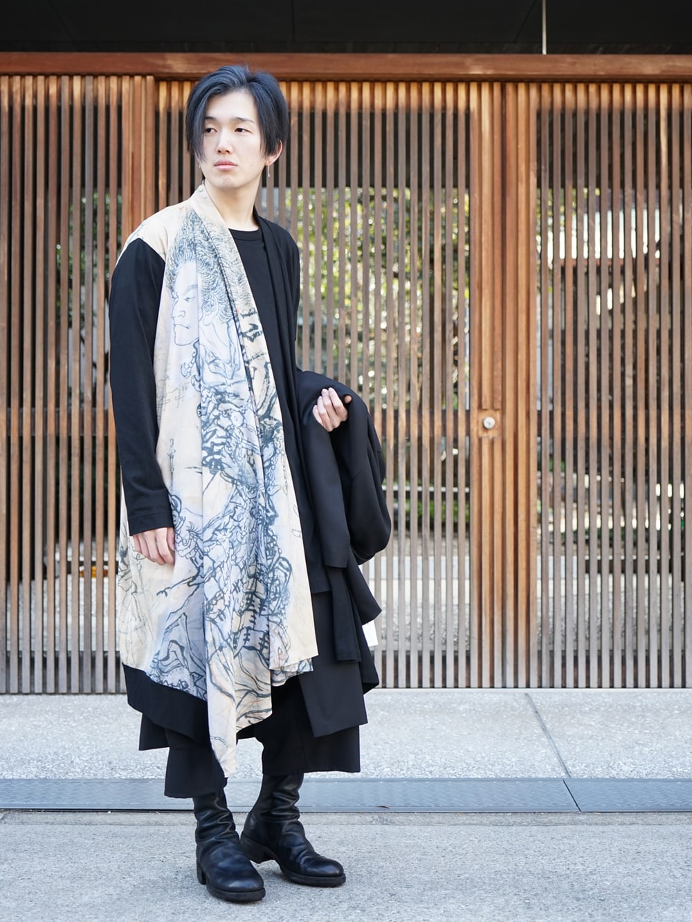 Ground Y x Kyousai Kawanabe drape layered Styling - 3-001