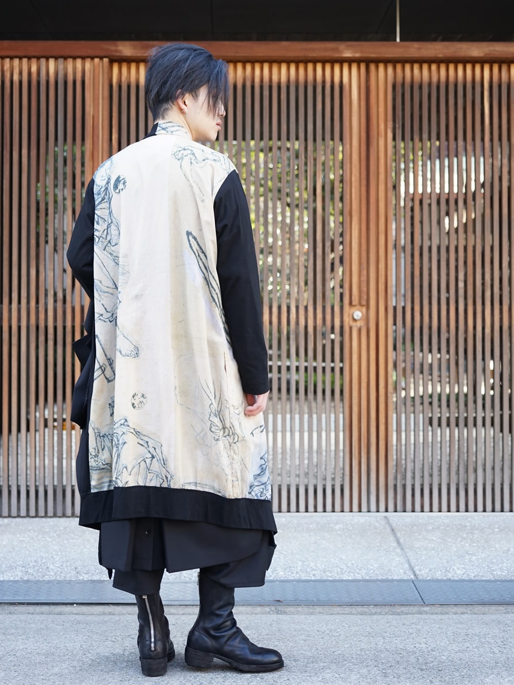Ground Y x Kyousai Kawanabe drape layered Styling - 3-002