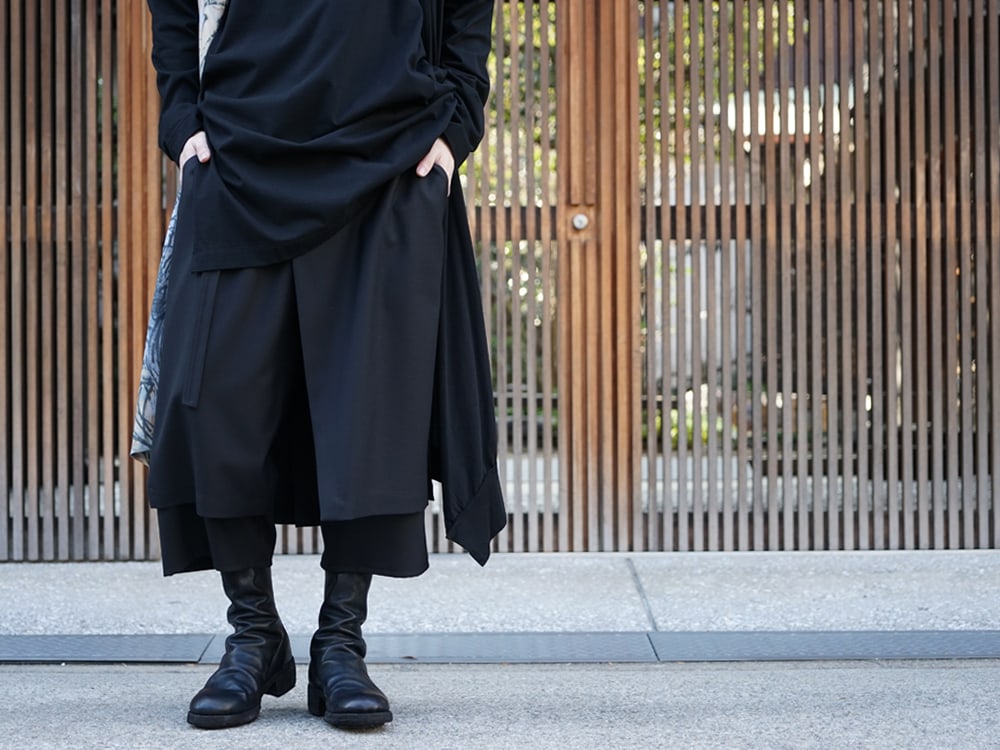 Ground Y x Kyousai Kawanabe drape layered Styling - 4-001