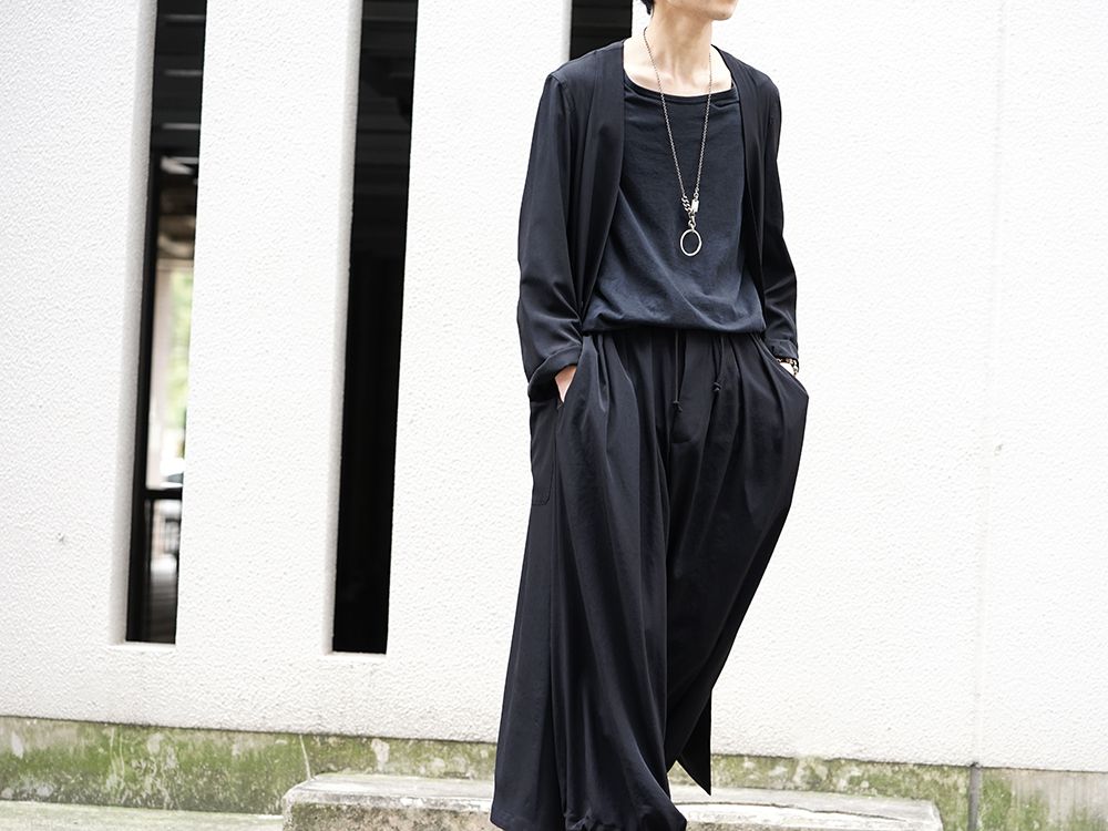 Yohji Yamamoto 20SS I-Hide Piping PK Dress - 2-001