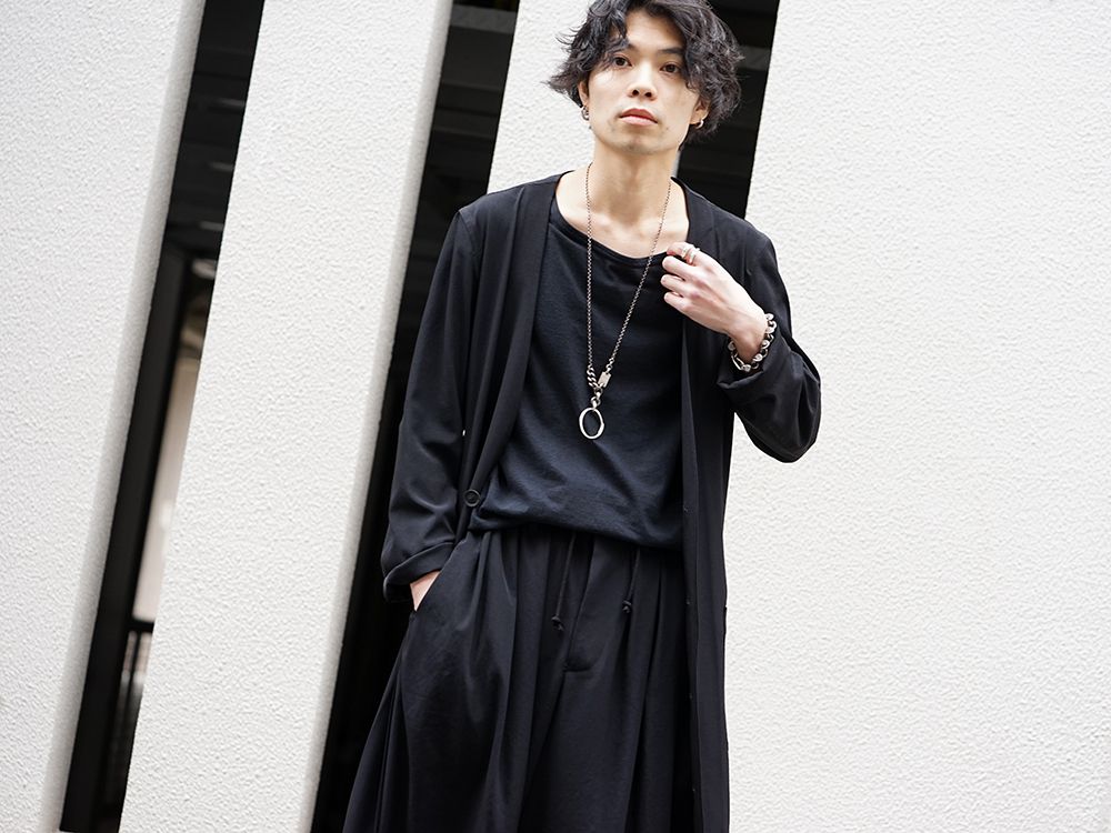 Yohji Yamamoto 20SS I-Hide Piping PK Dress - 2-002