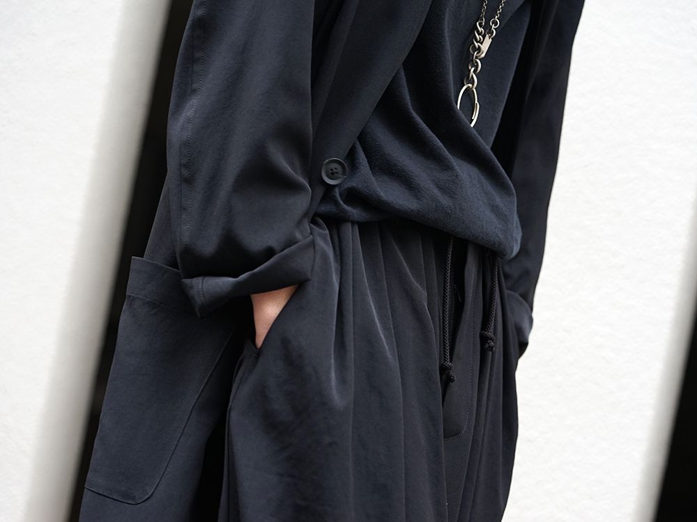 Yohji Yamamoto 20SS I-Hide Piping PK Dress - 3-004