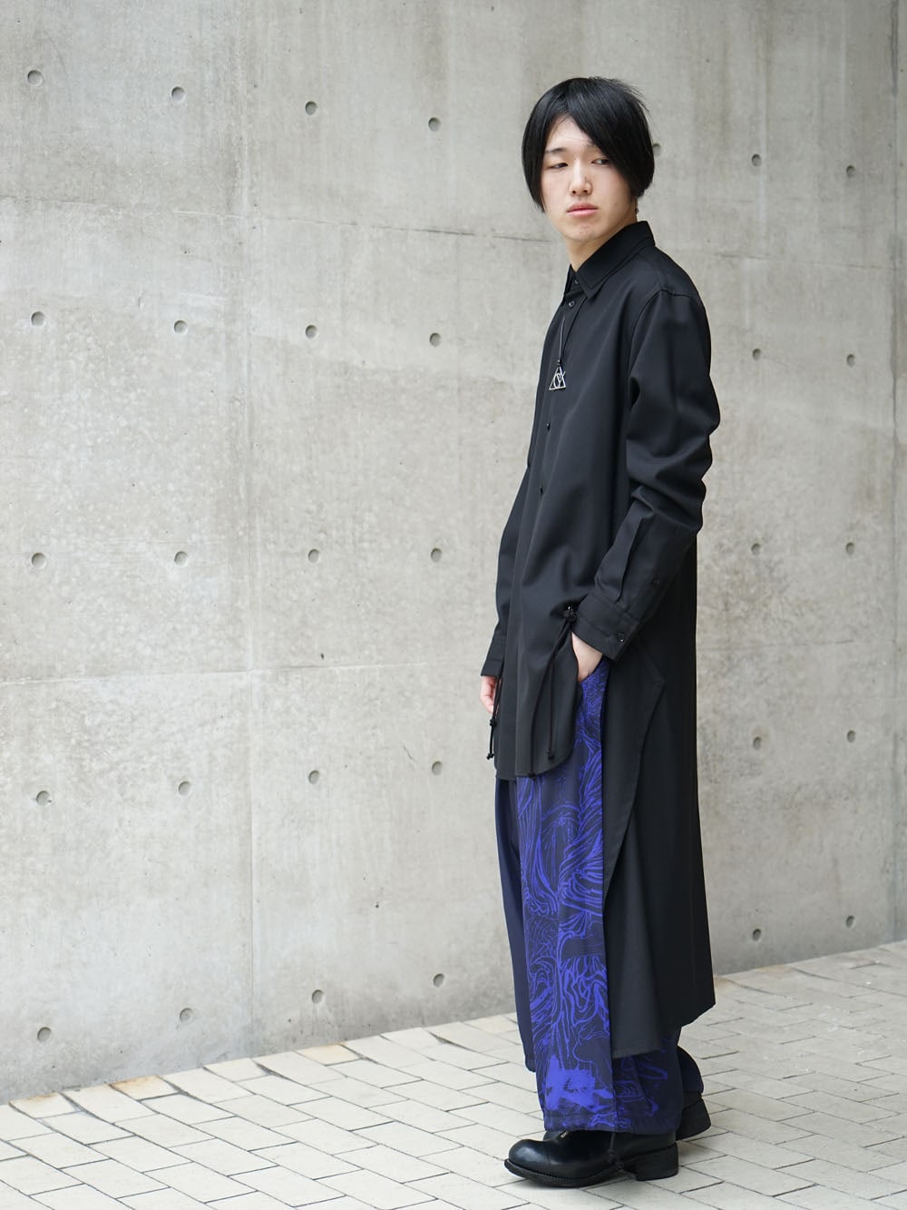 Ground Y x Kyousai Kawanabe graphic Balloon Pants Styling !! - 1-002